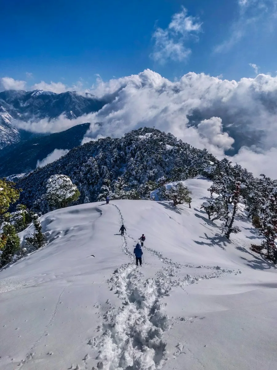 Mountain scenery in the Indian Himalayas