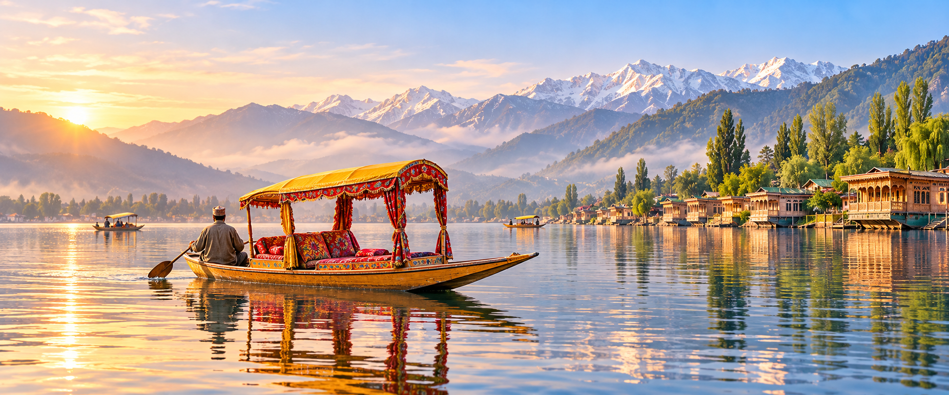 Kashmir with Golden Triangle Tour
