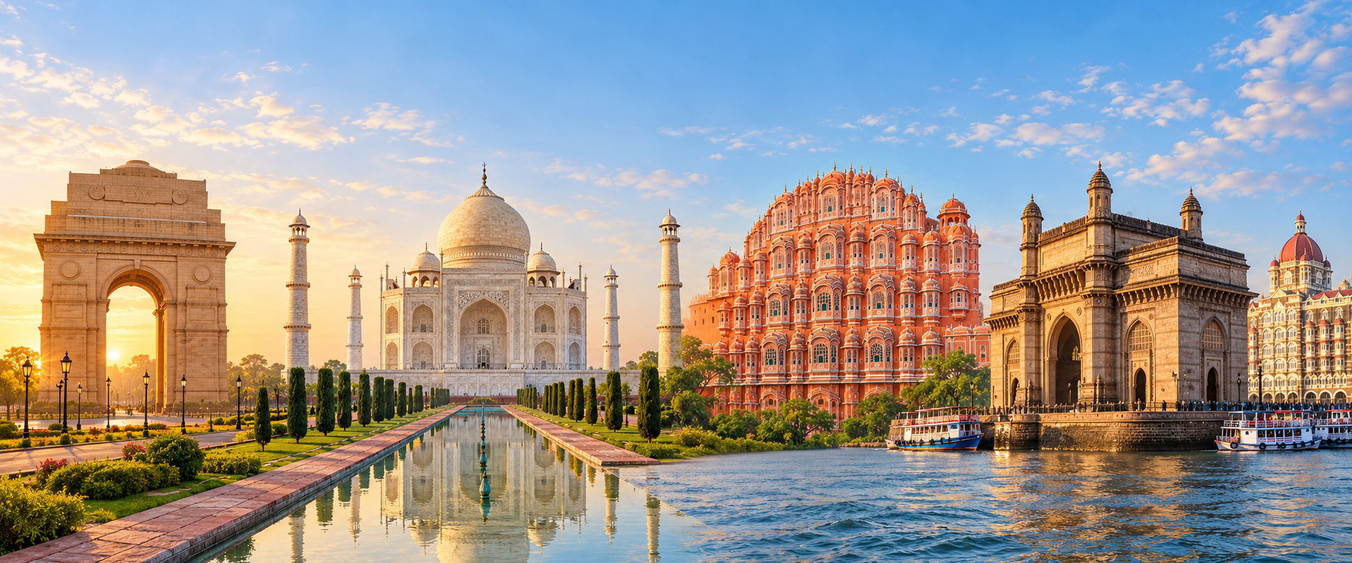 Golden Triangle with Mumbai Tour